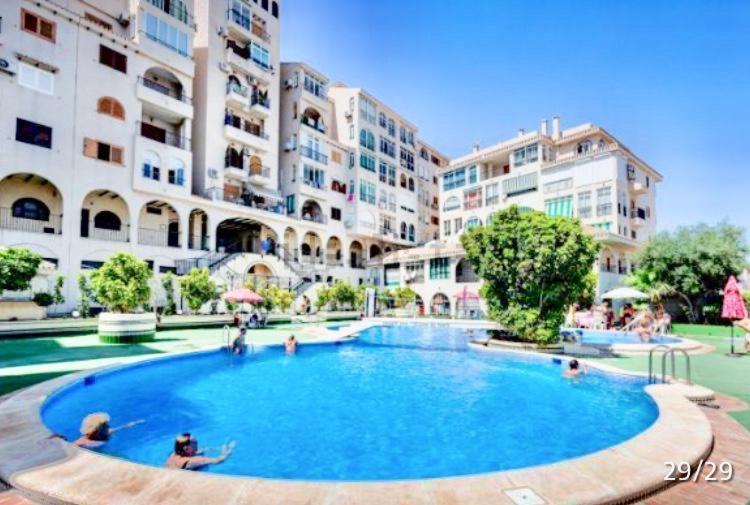 Beautiful apartment 300m LaMata Beach with PANORAMA SEA view!!! Torrevieja Exterior foto