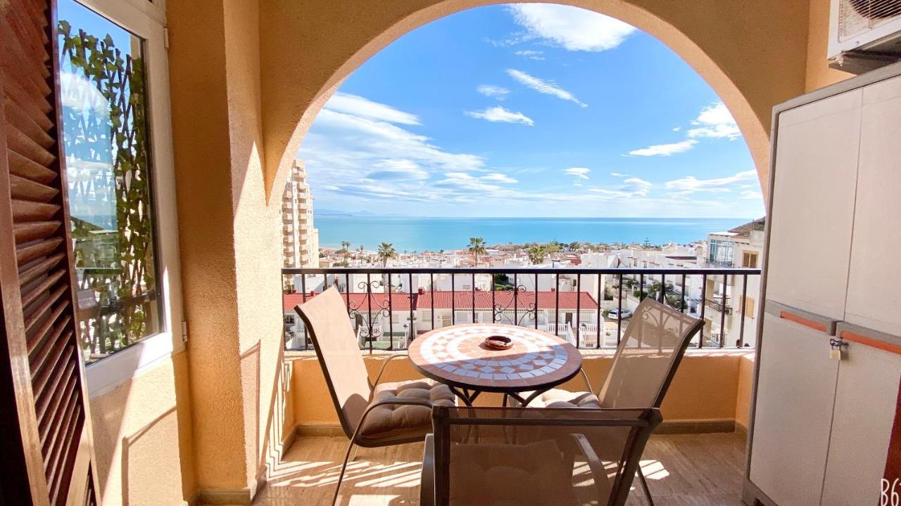 Beautiful apartment 300m LaMata Beach with PANORAMA SEA view!!! Torrevieja Exterior foto