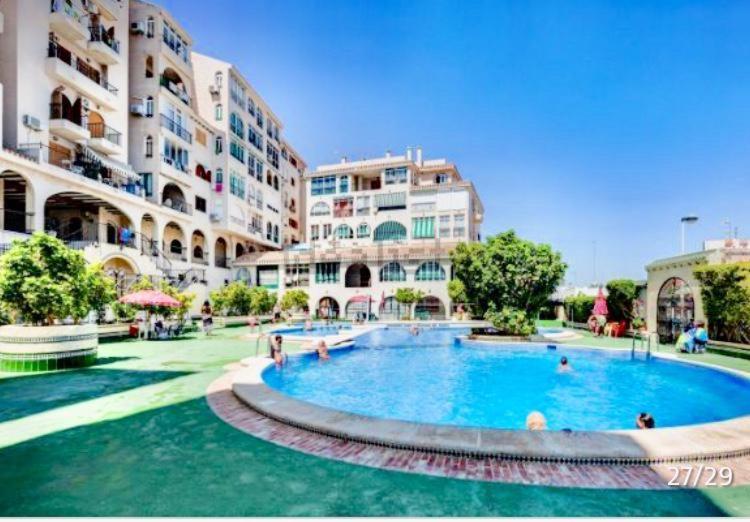 Beautiful apartment 300m LaMata Beach with PANORAMA SEA view!!! Torrevieja Exterior foto