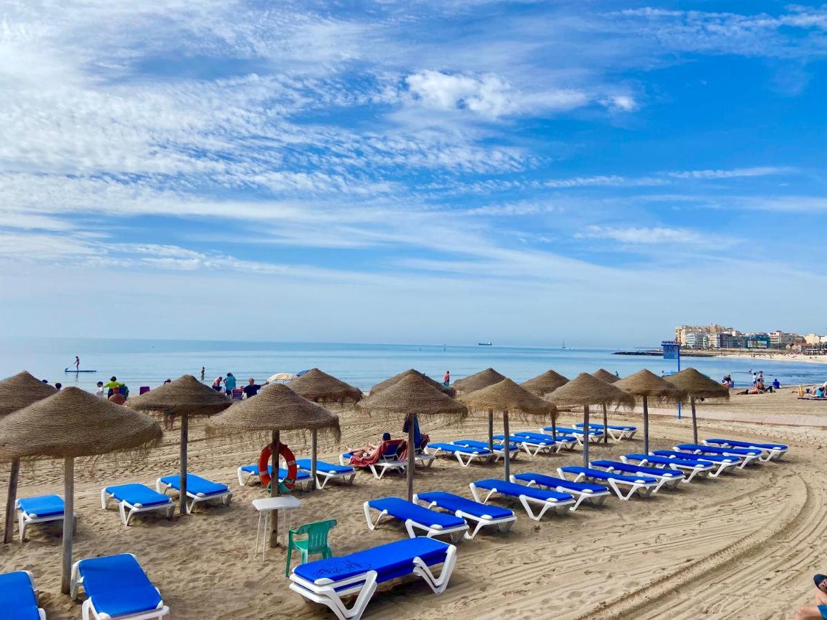 Beautiful apartment 300m LaMata Beach with PANORAMA SEA view!!! Torrevieja Exterior foto