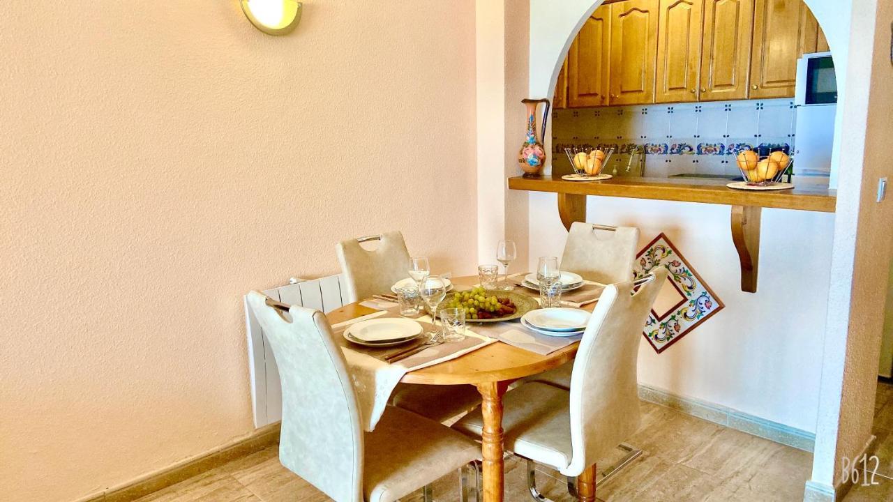 Beautiful apartment 300m LaMata Beach with PANORAMA SEA view!!! Torrevieja Exterior foto