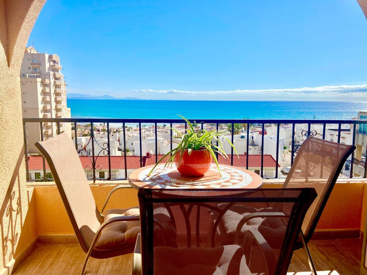 Beautiful apartment 300m LaMata Beach with PANORAMA SEA view!!! Torrevieja Exterior foto