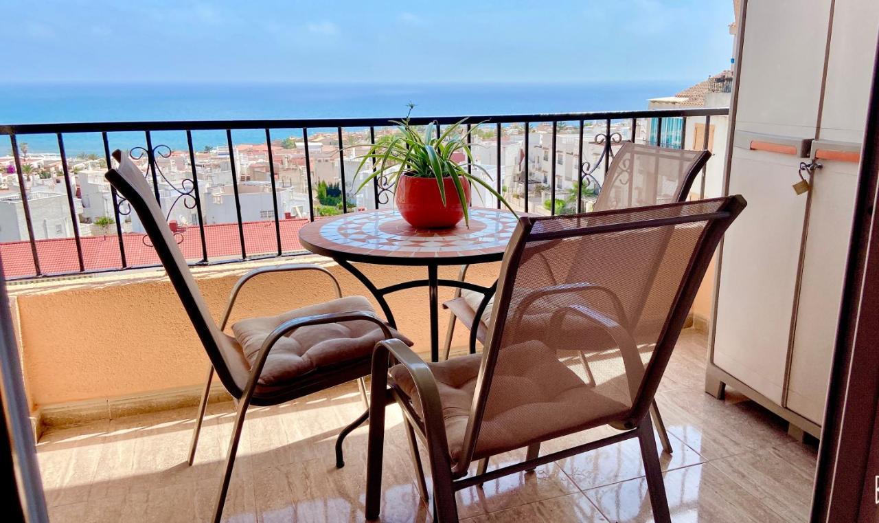 Beautiful apartment 300m LaMata Beach with PANORAMA SEA view!!! Torrevieja Exterior foto