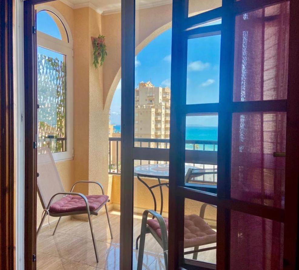 Beautiful apartment 300m LaMata Beach with PANORAMA SEA view!!! Torrevieja Exterior foto